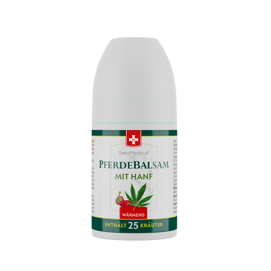 Hestesalve med hamp varm ROLL-ON