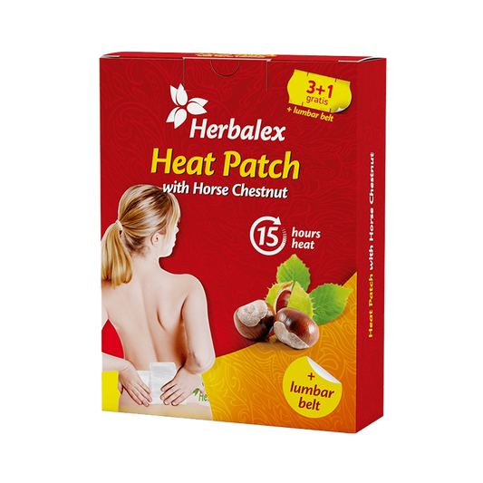 Varmende plastre med hestekastanje