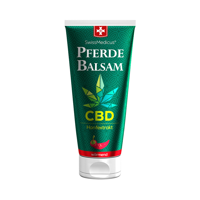 Hestebalsam varmende med CBD
