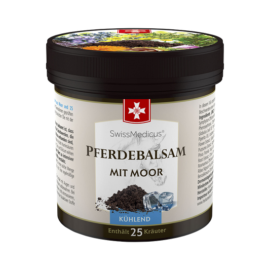 Hestebalsam kølende med tørv