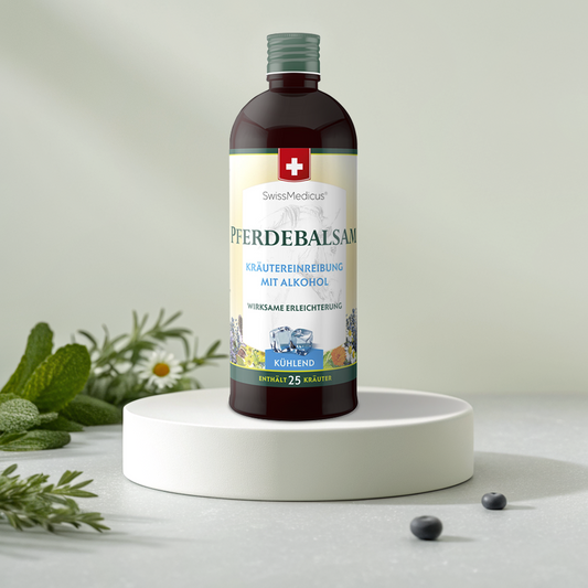 Kølende urtebaseret alkoholisk lotion