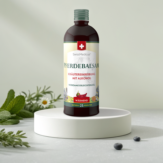 Urtebaseret alkoholisk lotion varm