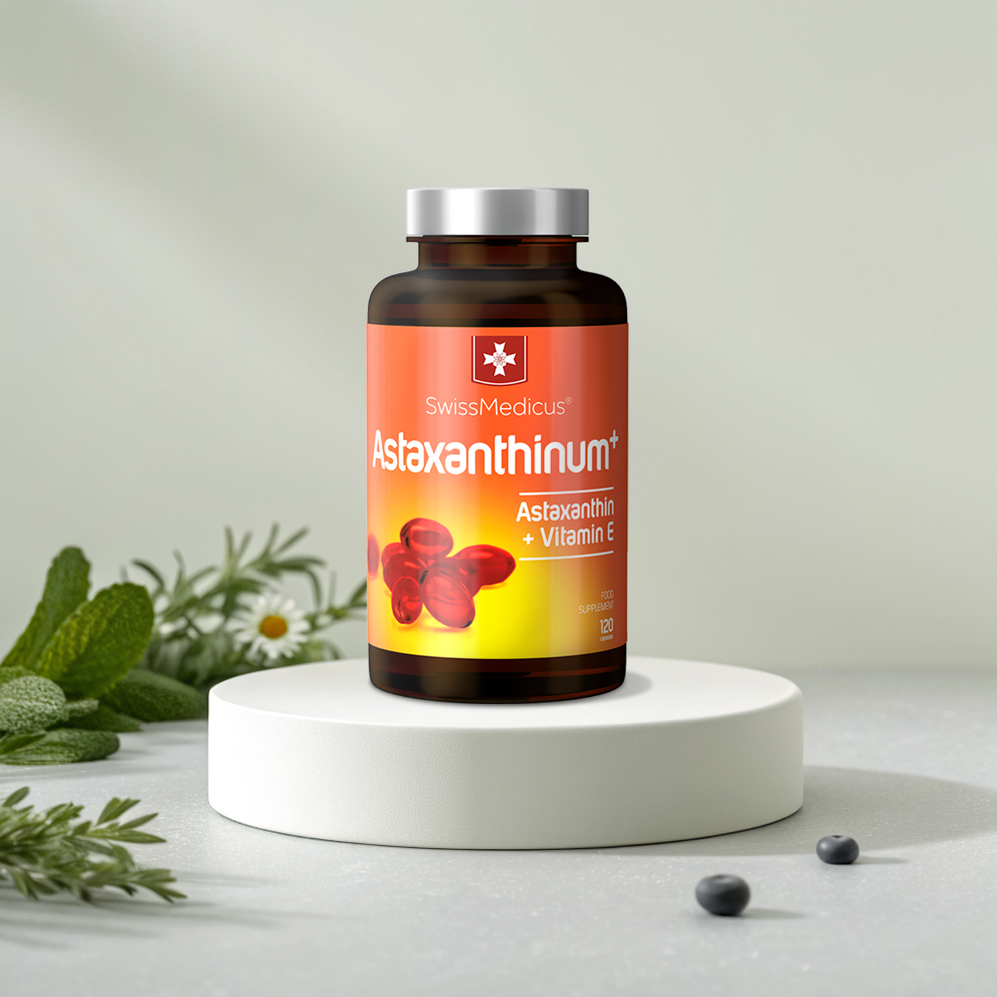 Astaxanthinum+ 120 kapsler