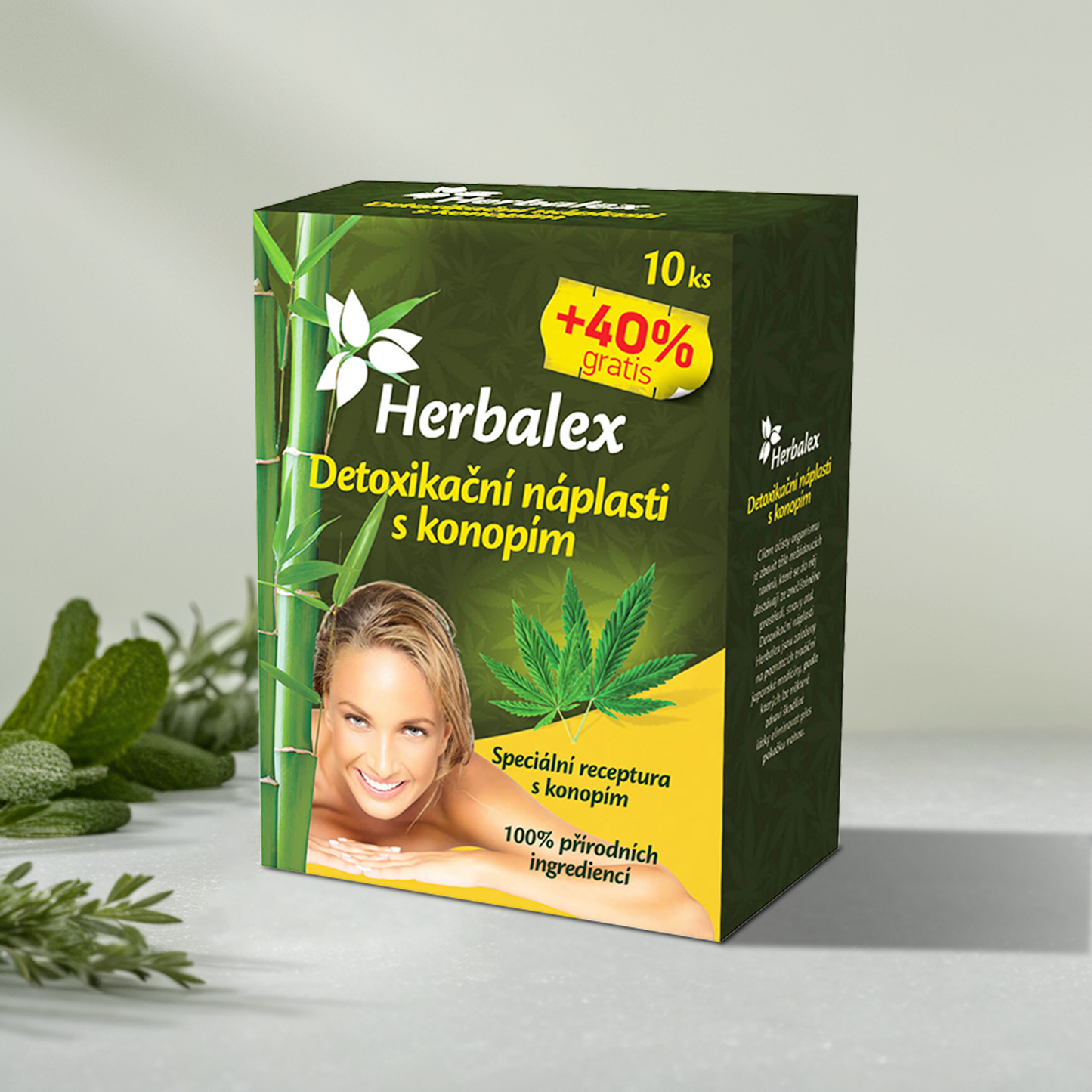 Detox-plastre med hamp