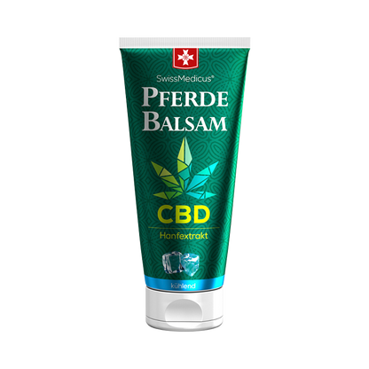 Hestebalsam med CBD-kølemiddel