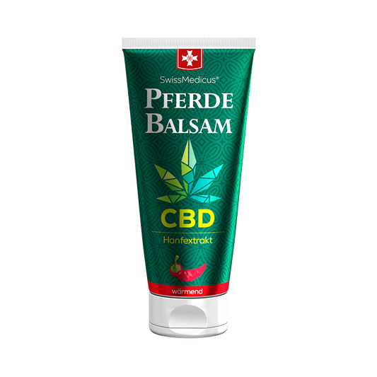 Hestebalsam mit CBD wärmend