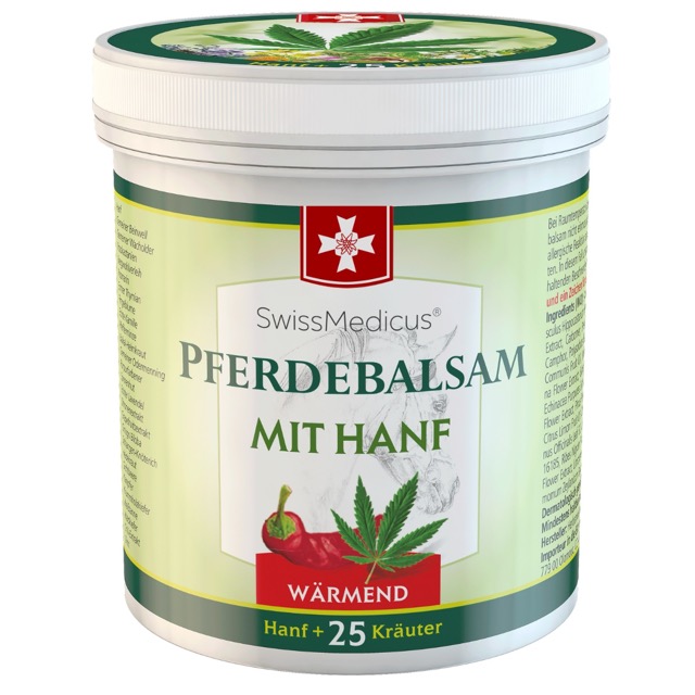 Horse Ointment med hamp Warm 500 ml