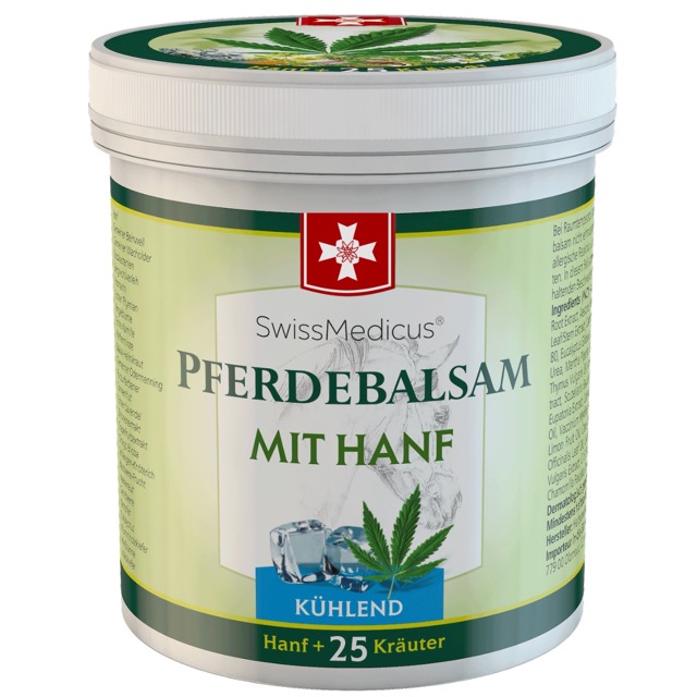Hestesalve® med hampekøling 500 ml