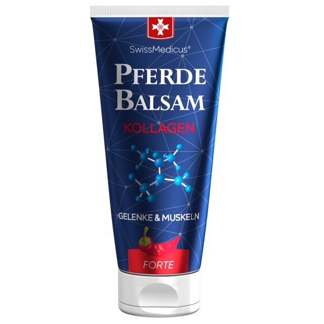 Hestesalve med marinekollagen forte warming - 200 ml