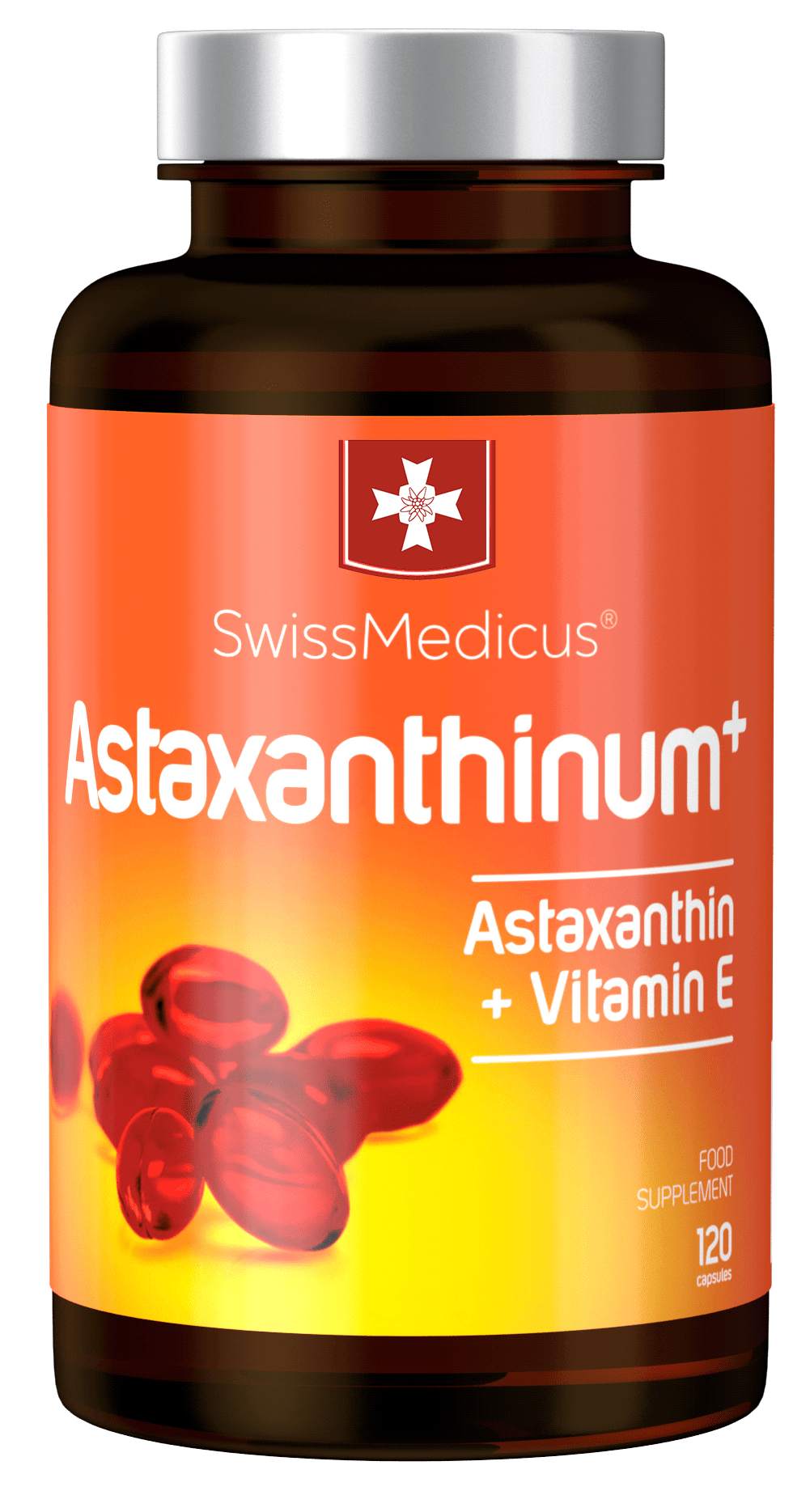 Astaxanthinum+ 120 kapsler