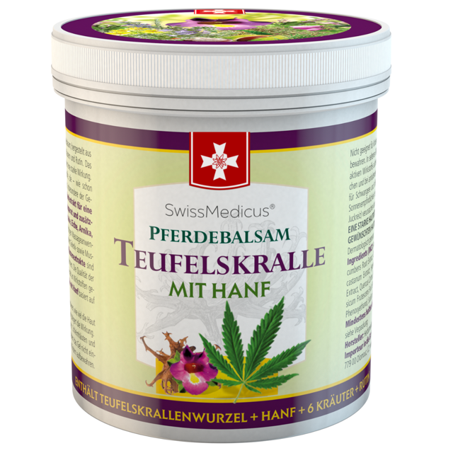 Djaevleklo med hamp 250 ml