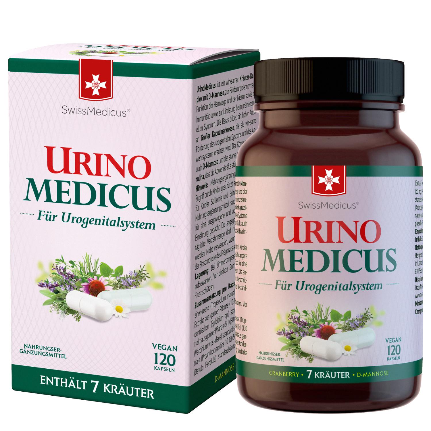 UrinoMedicus 120 kapsler