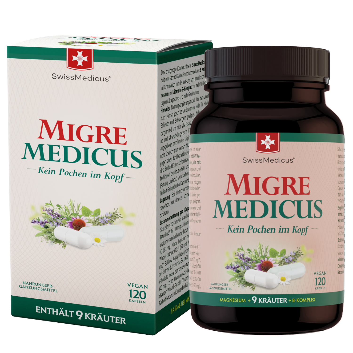 MigreMedicus 120 kapsler
