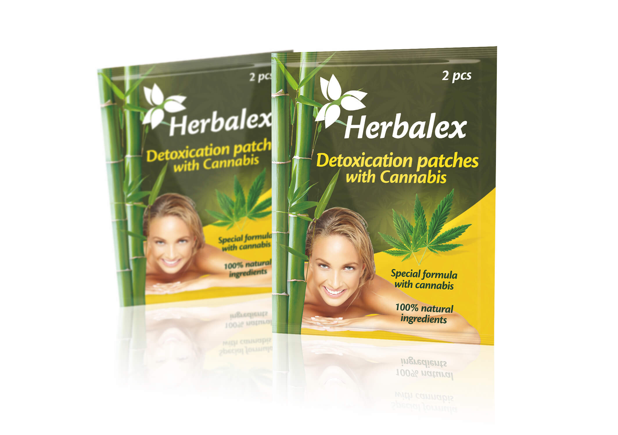 Detox-plastre med hamp 2 stk